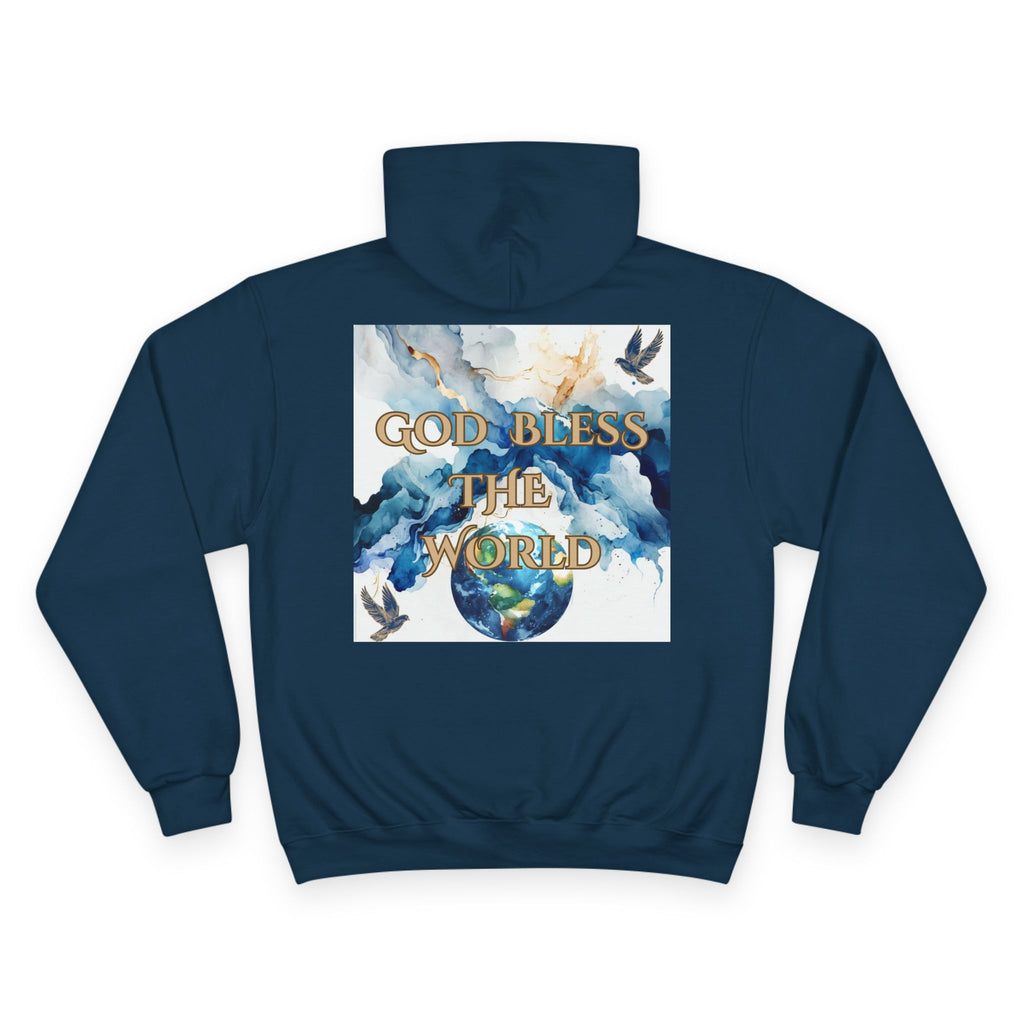 The Divine Kingdom "God Bless the World" Premium Hoodie for Her