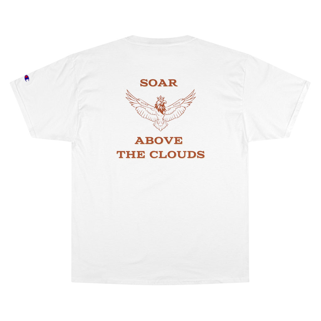 The Divine Kingdom "Soar Above the Clouds" Eagle Premium Tee for Him