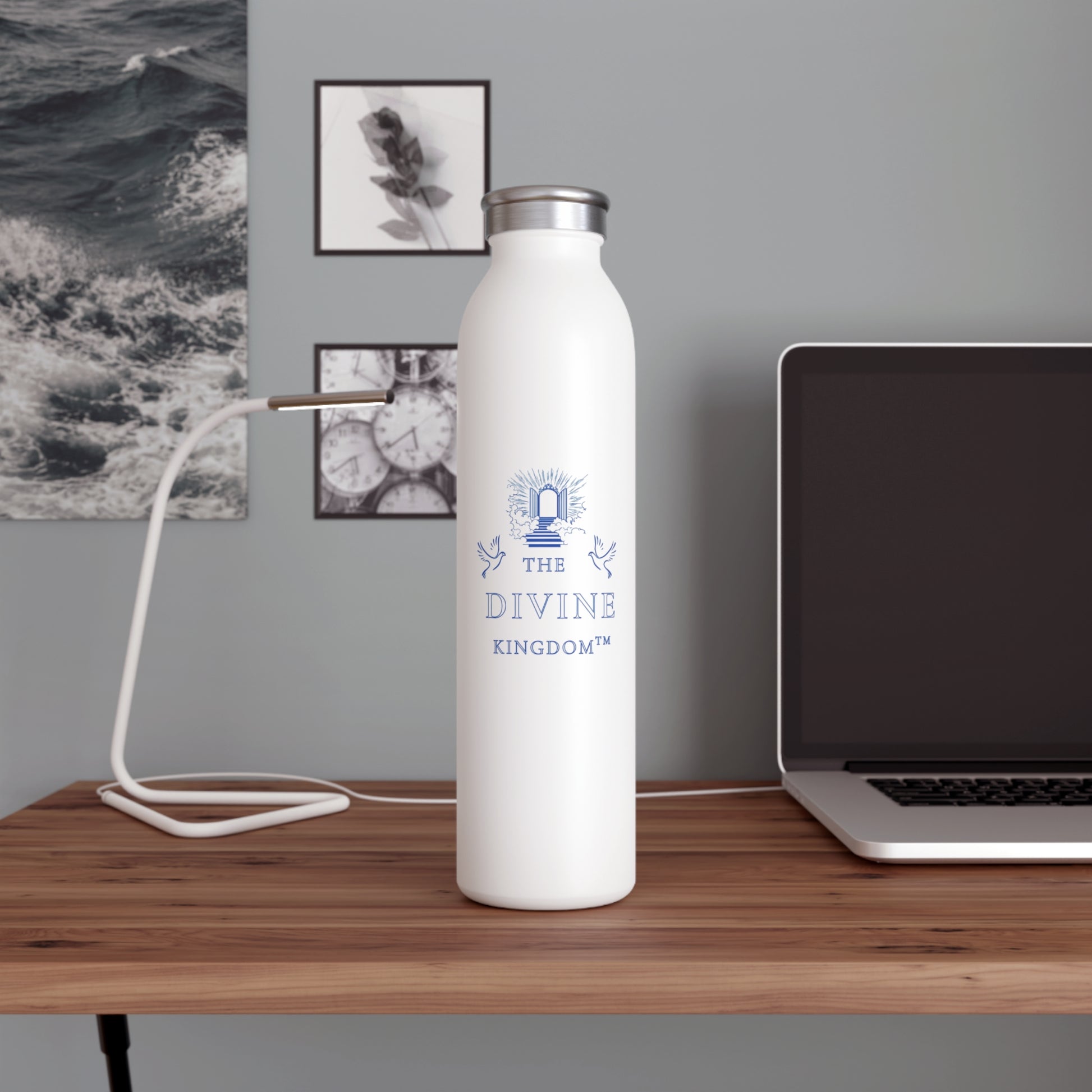 The Divine Kingdom Slim Water Bottle
