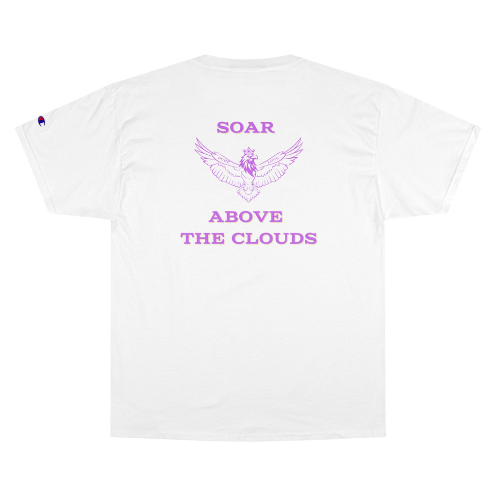 The Divine Kingdom "Soar Above the Clouds" Eagle Premium Tee for Her