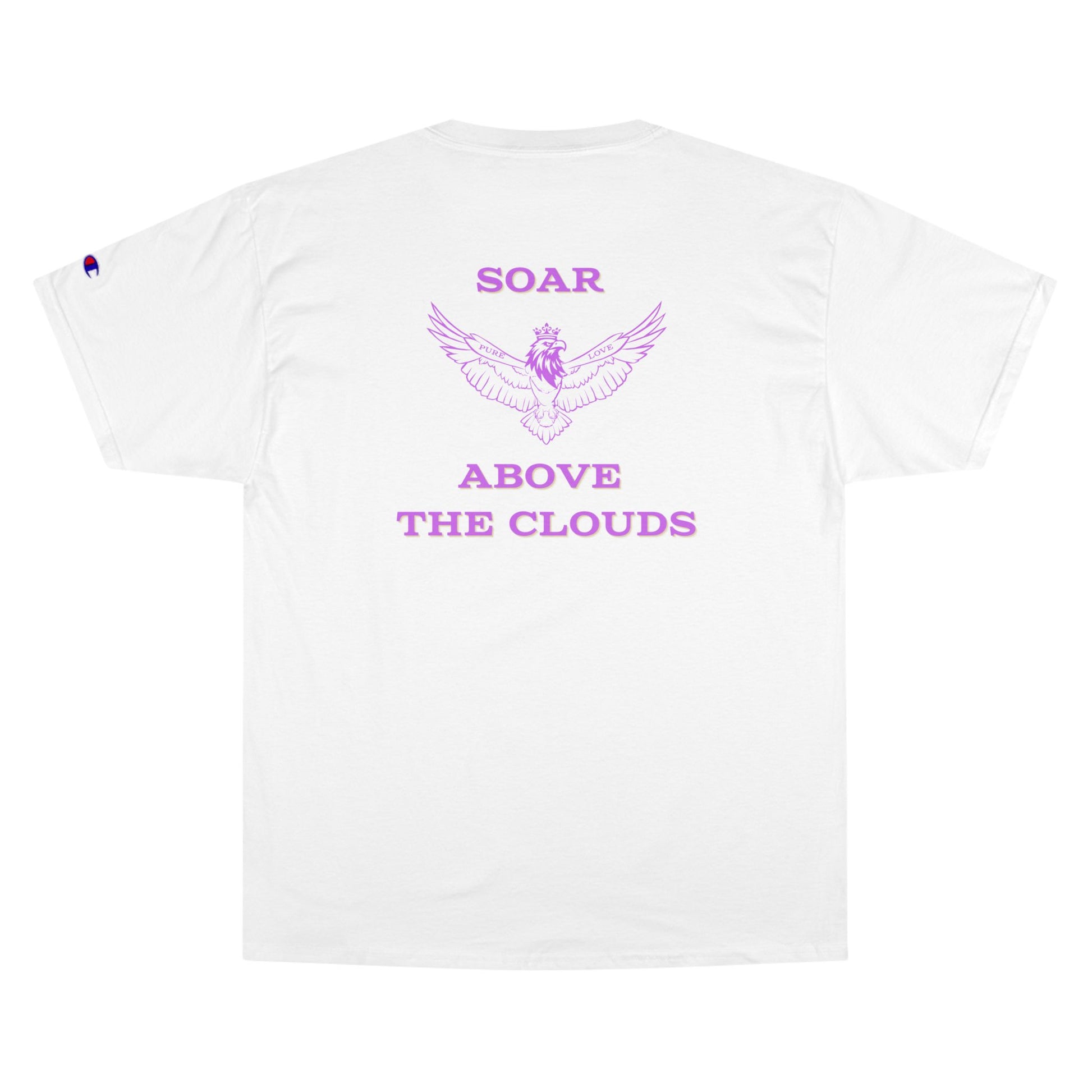 The Divine Kingdom "Soar Above the Clouds" Eagle Premium Tee for Her