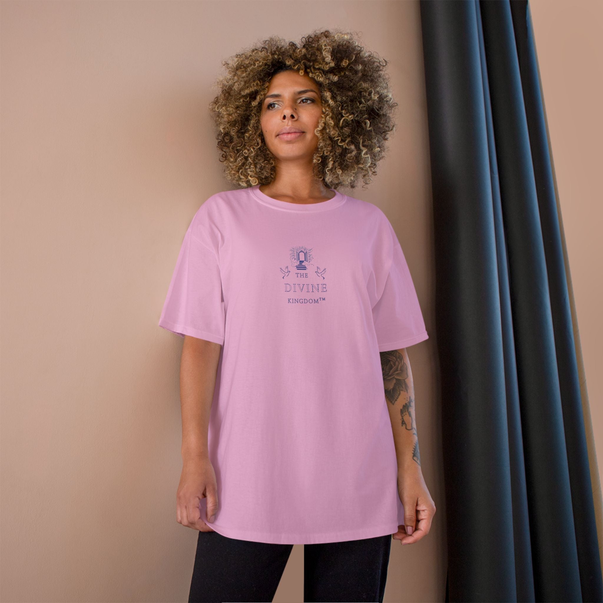 The Divine Kingdom "Conquering through Pure Love" Premium Tee for Her
