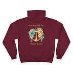 The Divine Kingdom "Anchored in Pure Love" Premium Hoodie for Her