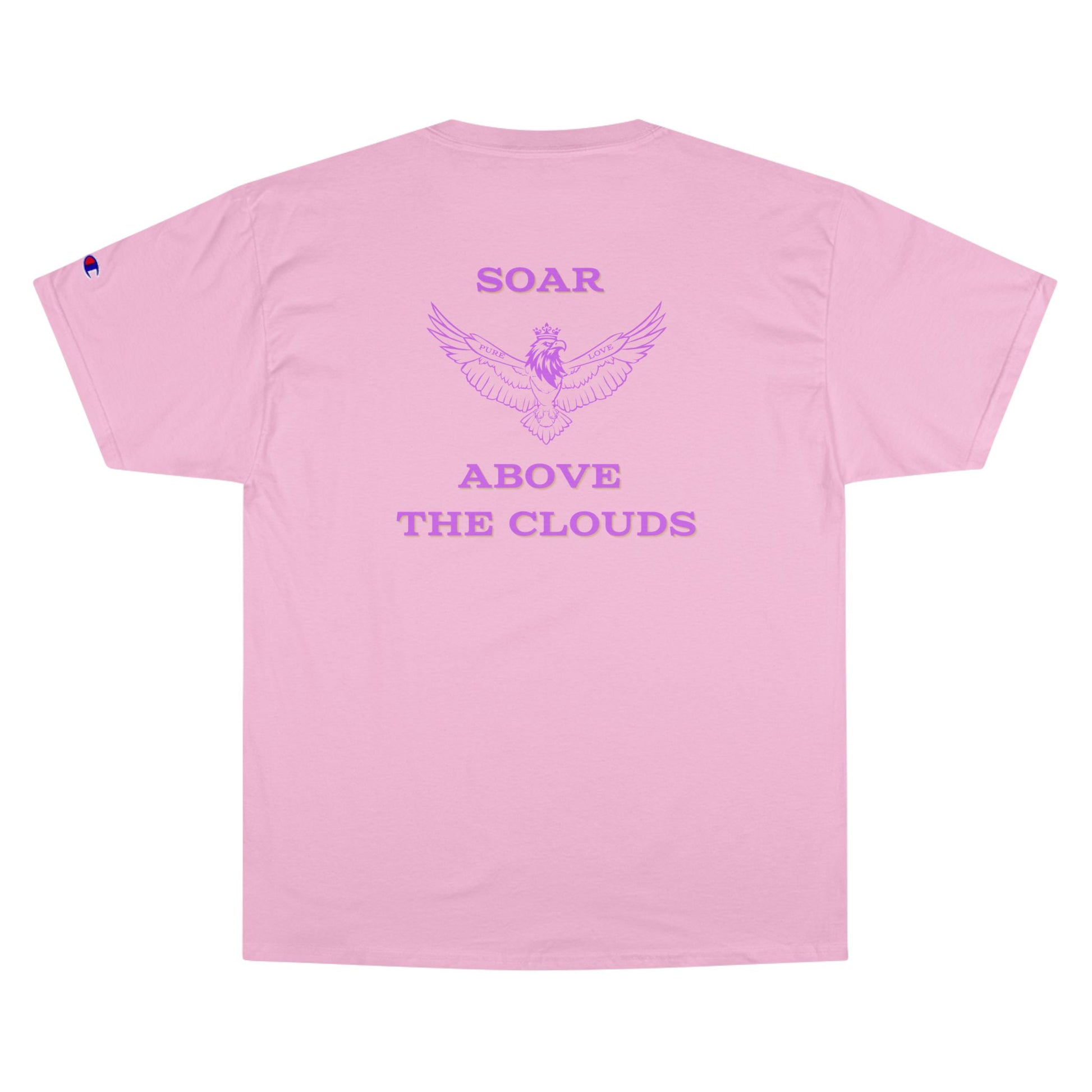 The Divine Kingdom "Soar Above the Clouds" Eagle Premium Tee for Her