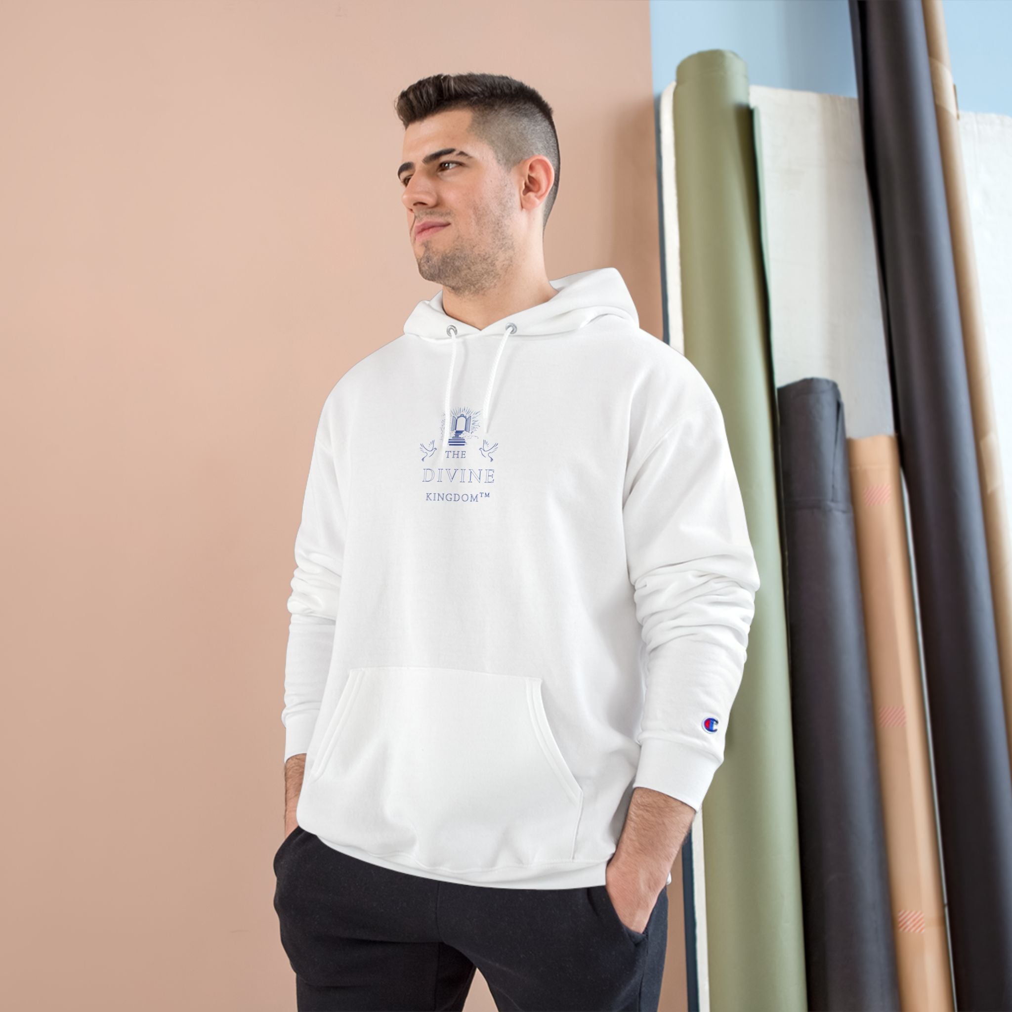 The Divine Kingdom "God Bless the World" Premium Hoodie for Him