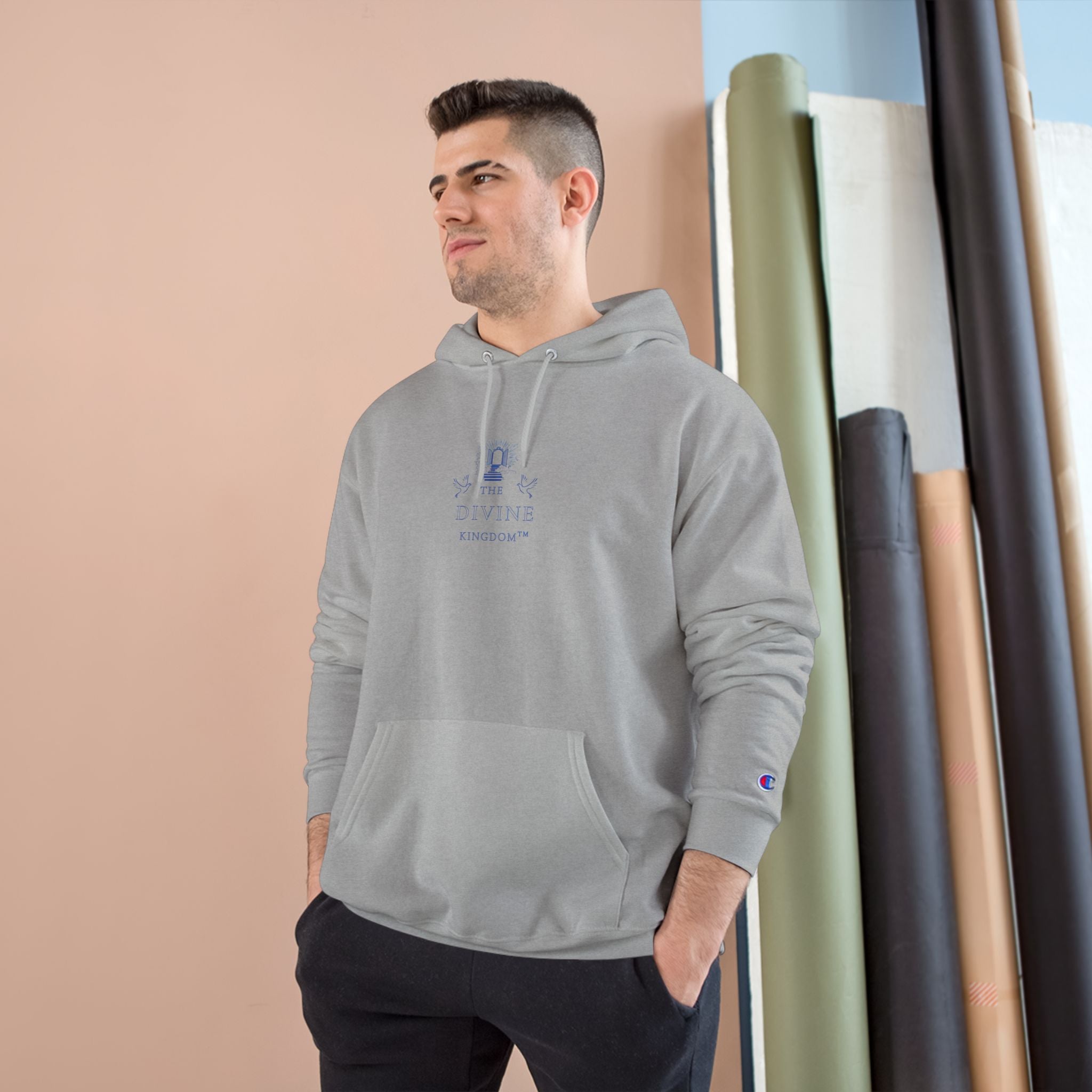 The Divine Kingdom "God Bless the World" Premium Hoodie for Him