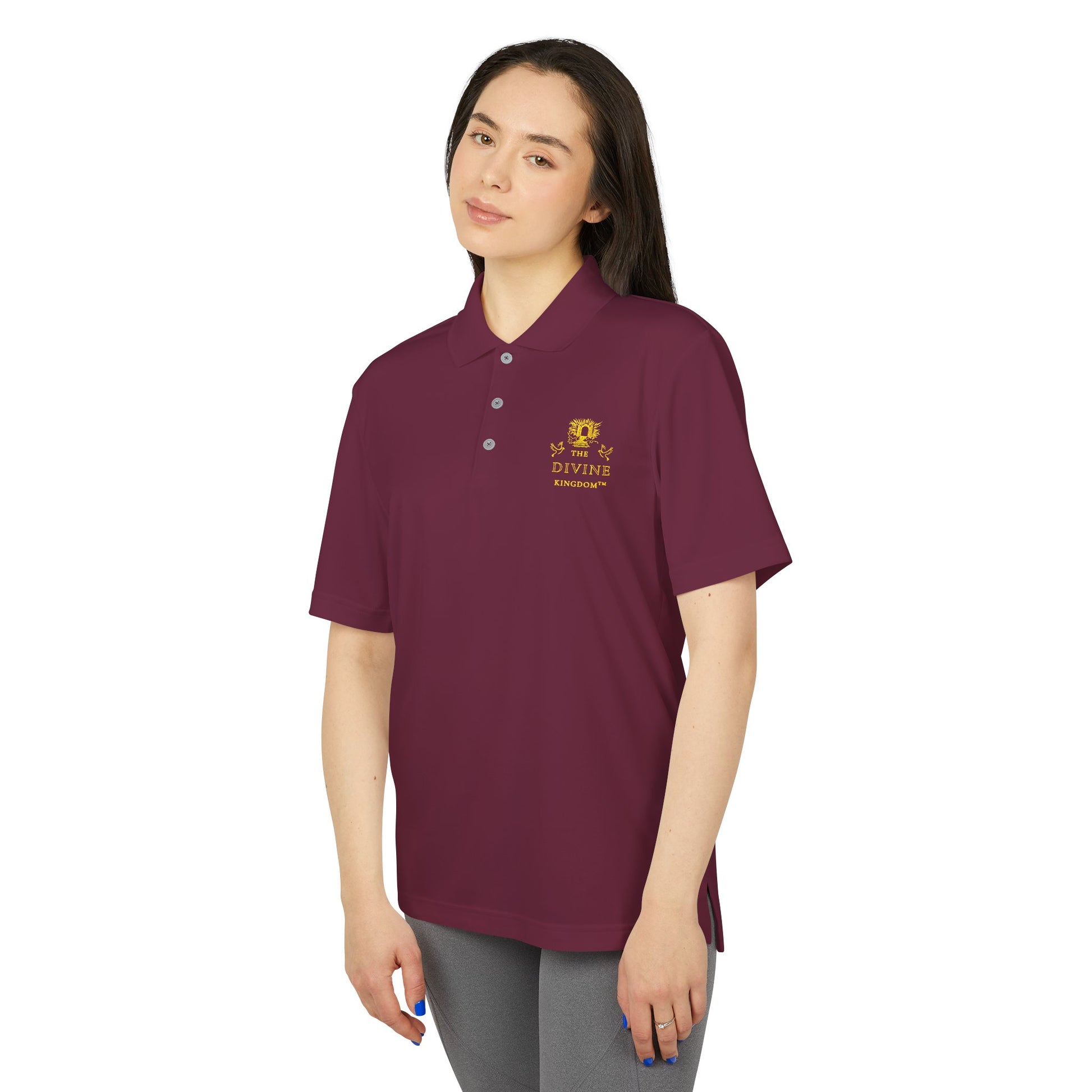The Divine Kingdom Performance Polo Shirt for Her