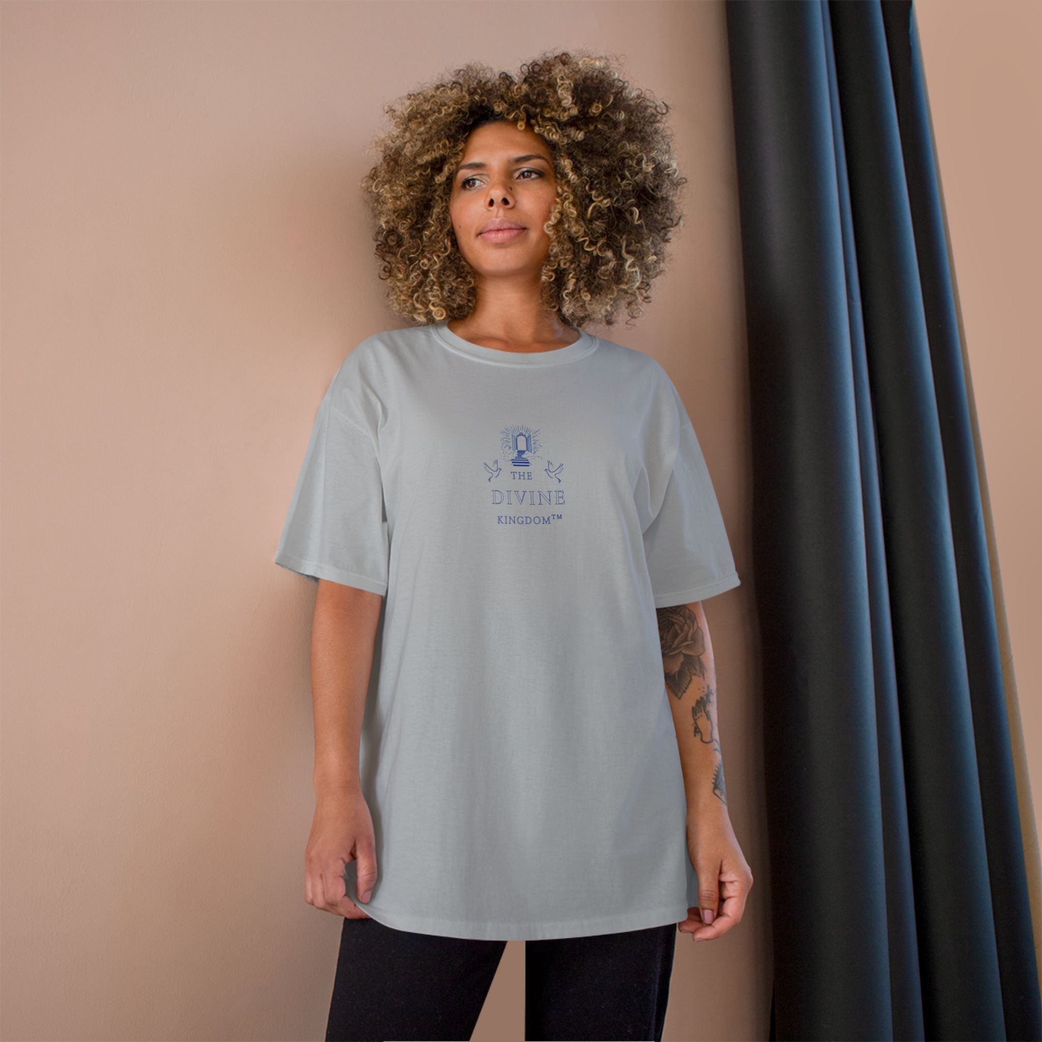 The Divine Kingdom "Pure Love Flyway Birds" Premium Tee for Her