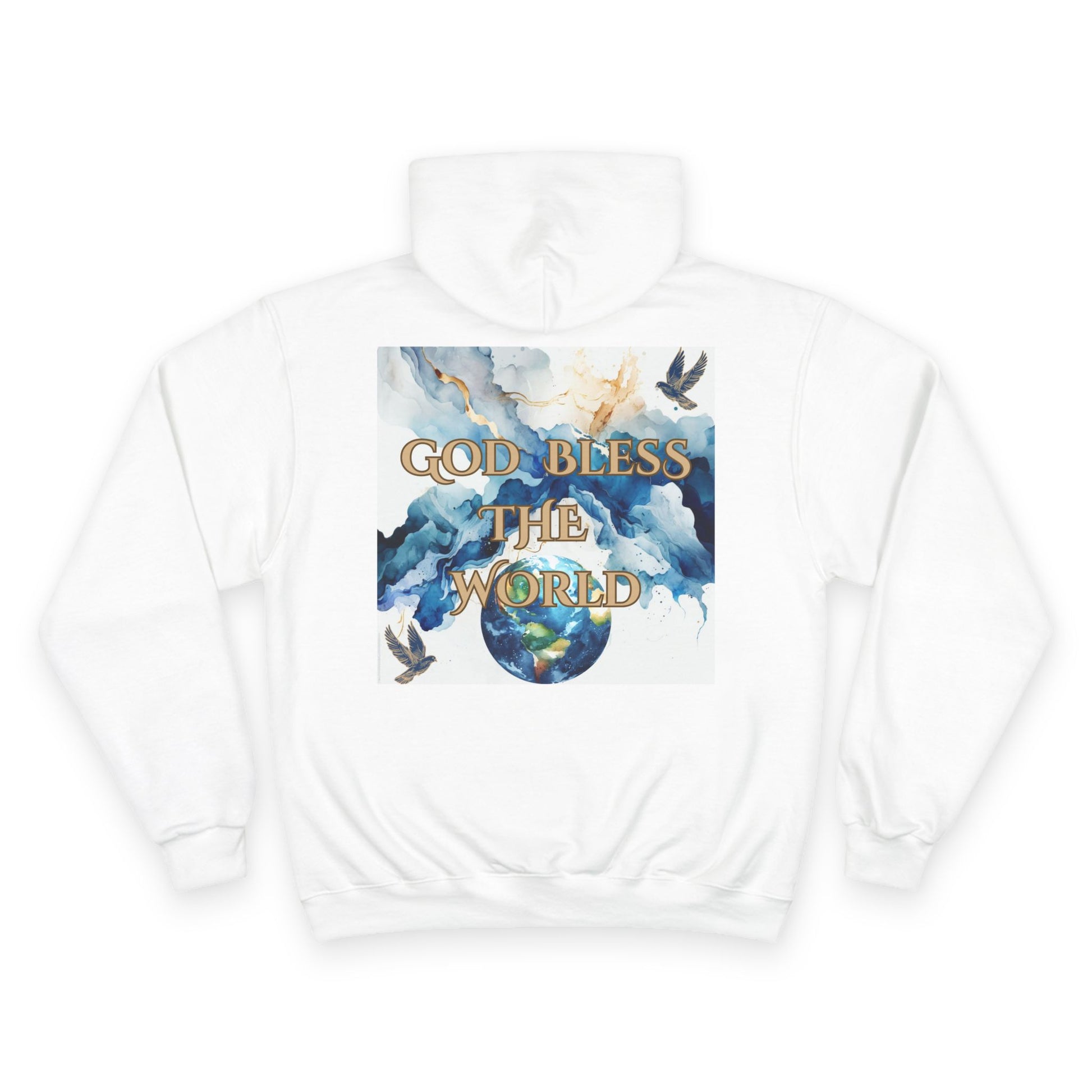 The Divine Kingdom "God Bless the World" Premium Hoodie for Her