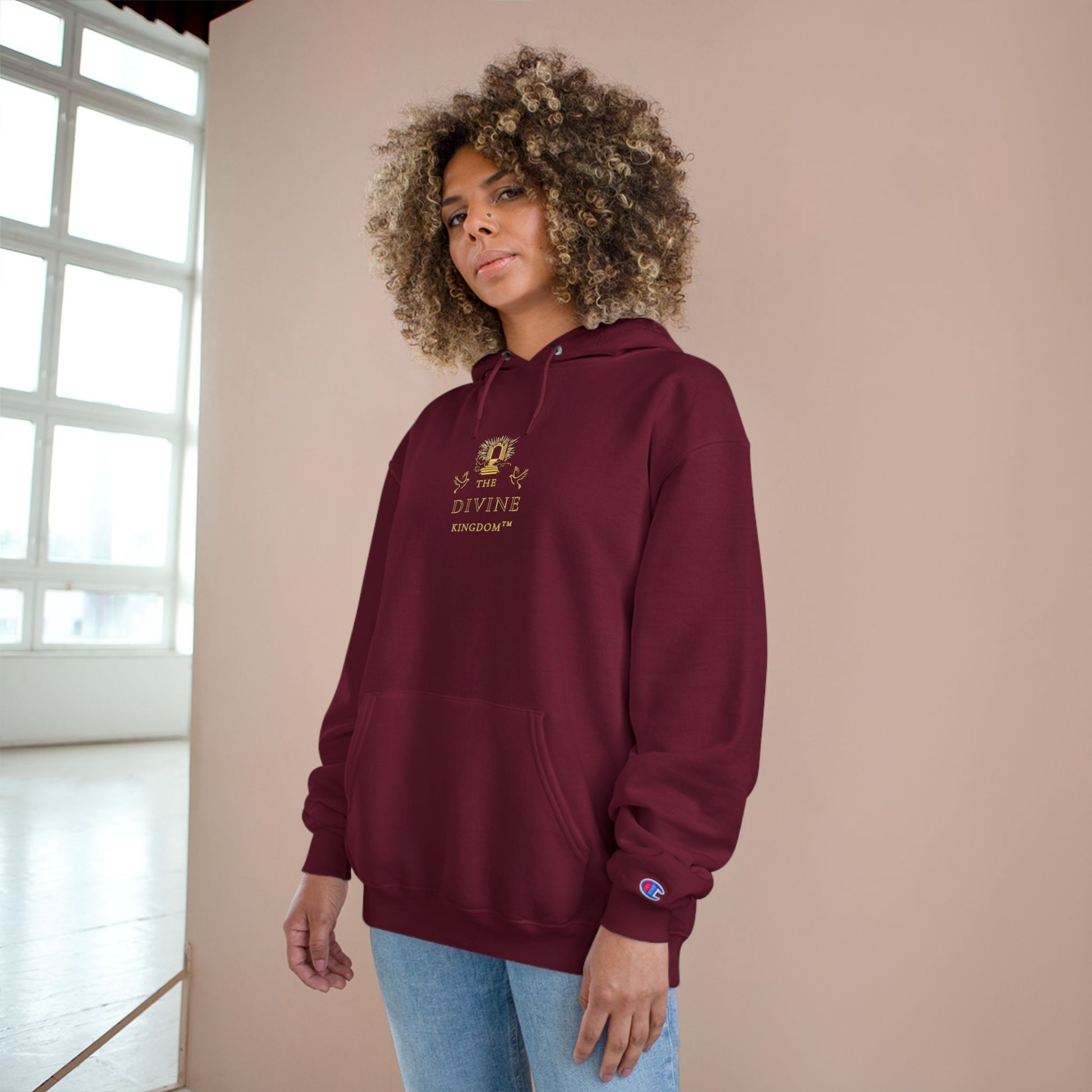 The Divine Kingdom "Anchored in Pure Love" Premium Hoodie for Her