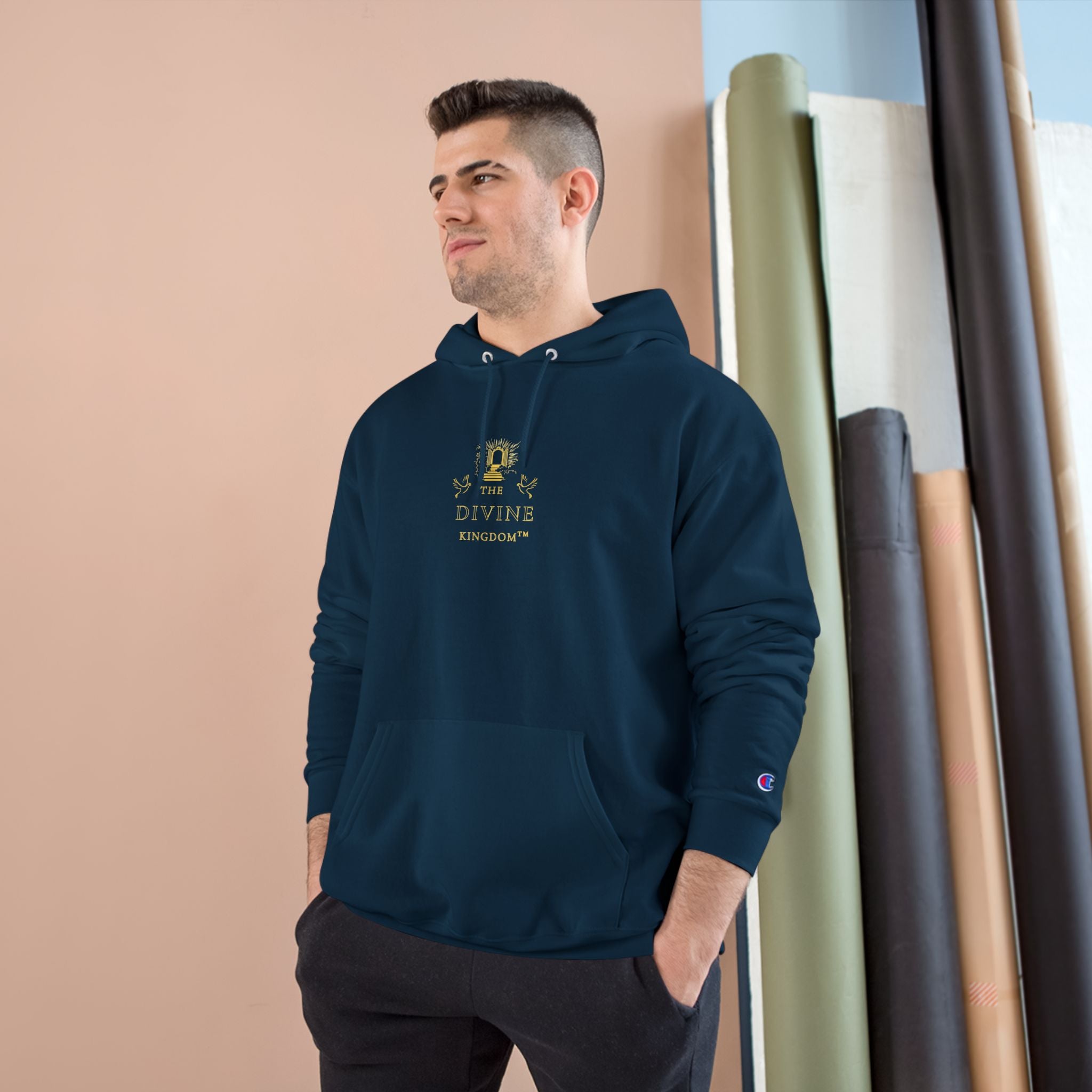 The Divine Kingdom "God Bless the World" Premium Hoodie for Him