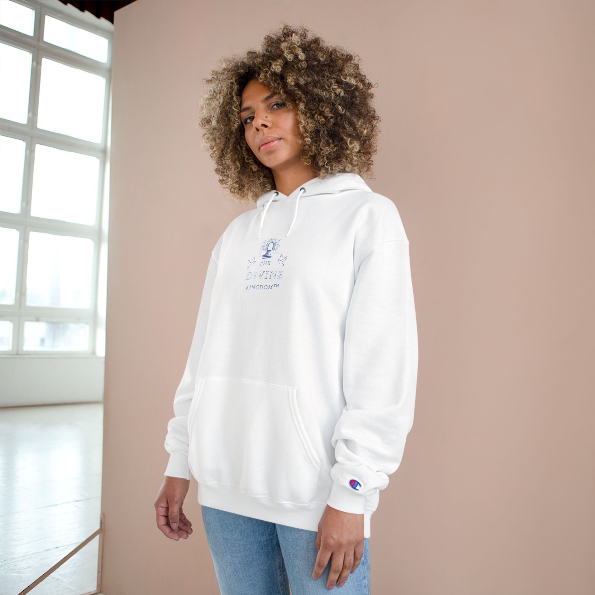 The Divine Kingdom "God Bless the World" Premium Hoodie for Her