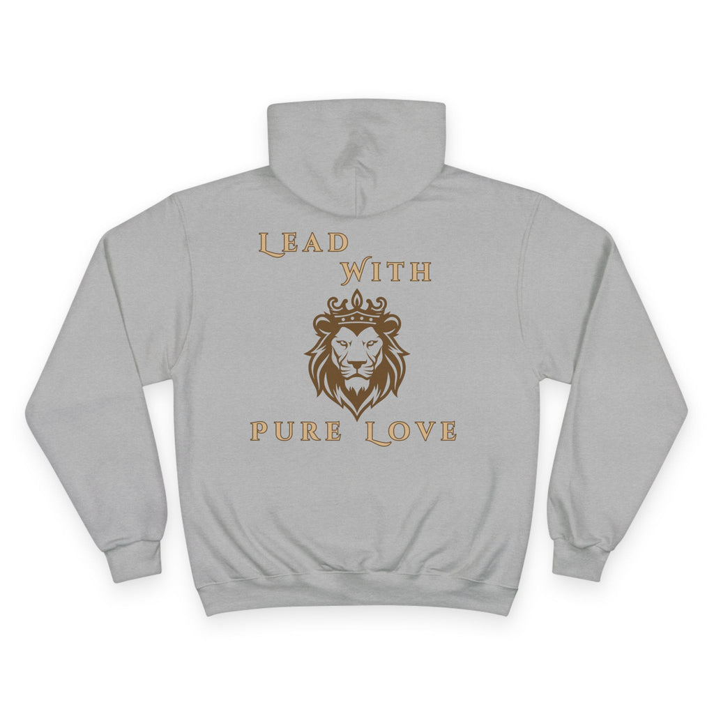 The Divine Kingdom "Lead with Pure Love" Lion Premium Hoodie