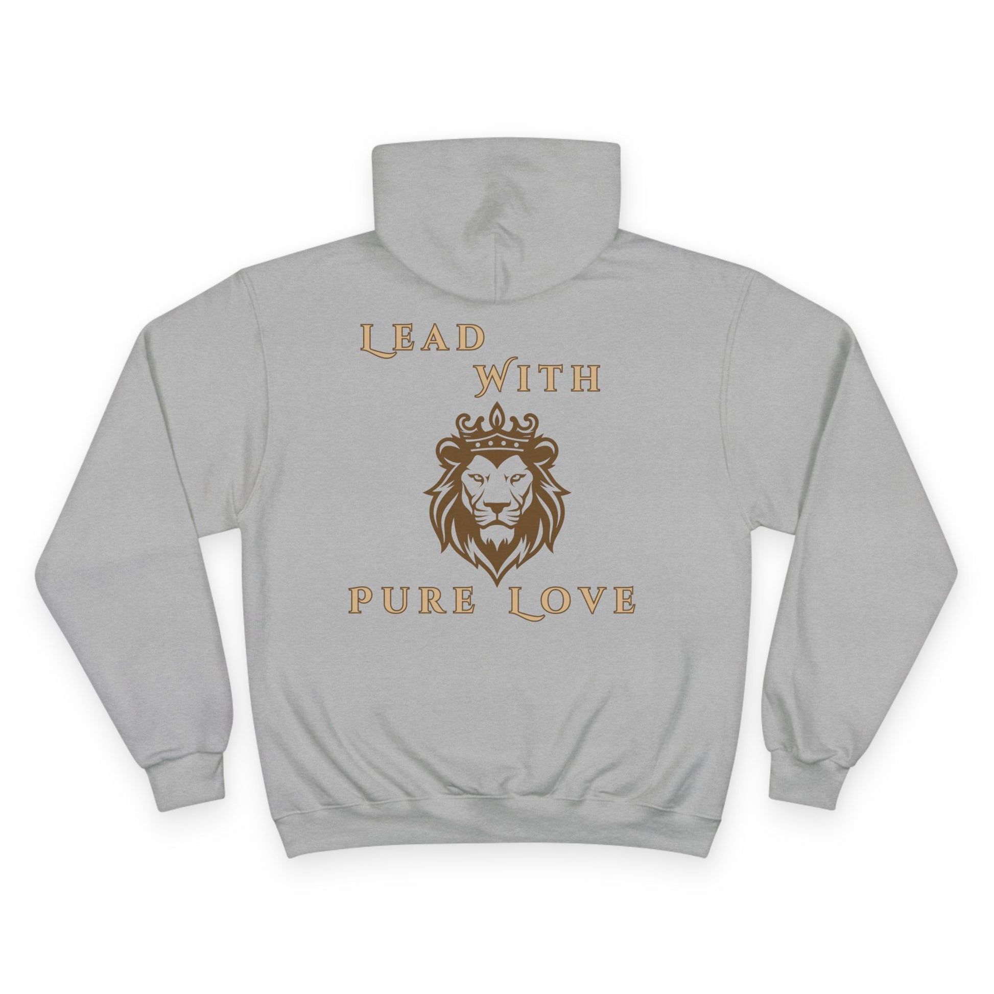 The Divine Kingdom "Lead with Pure Love" Lion Premium Hoodie
